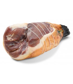 Boned PDO Prosciutto di San Daniele with the typical Addobbo shape