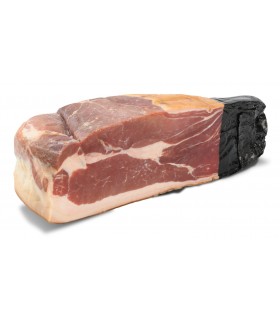 Coffret cadeau avec la moitié du jambon cru San Daniele.