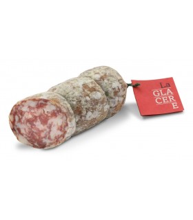 Gift box with half of San Daniele raw ham, salami and "Friulano" wine.